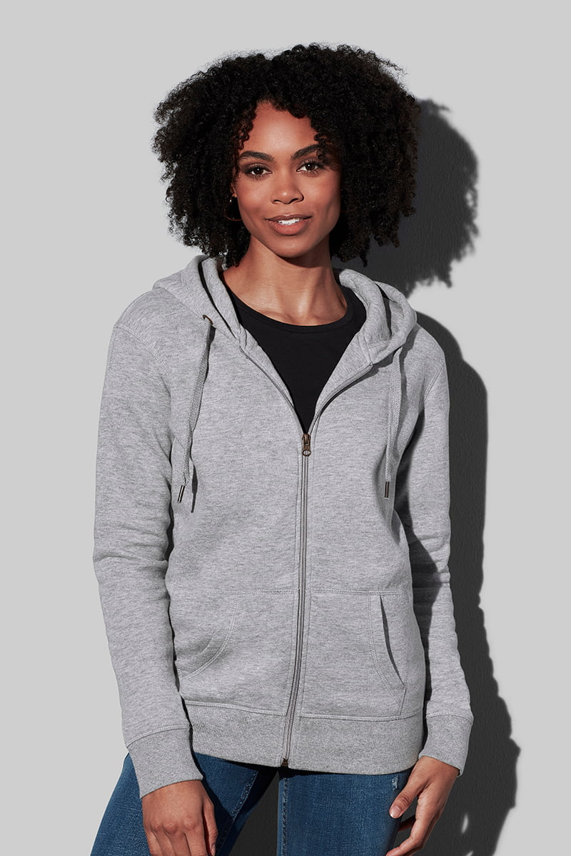 Sweat Jacket Select - Kapuzen-Sweatjacke für Damen model 1