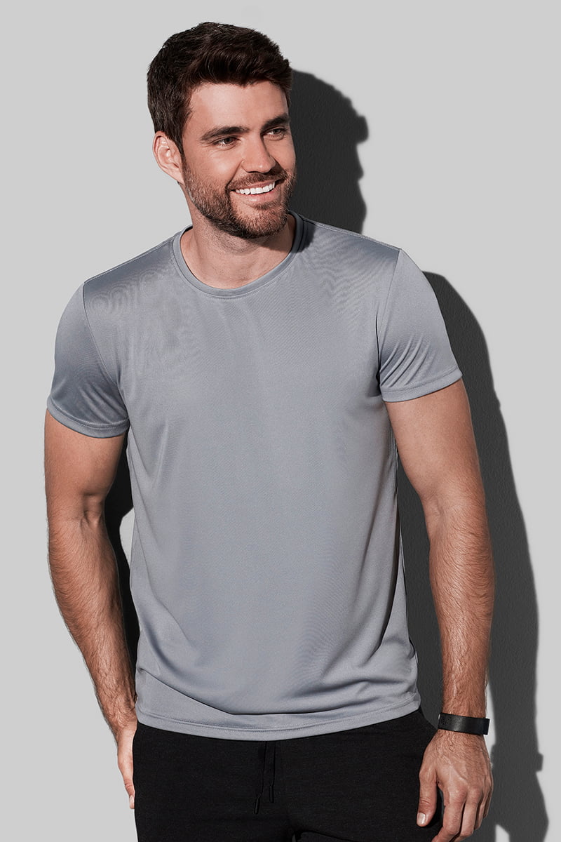 Sports-T - Rundhals-T-Shirt für Herren model 1