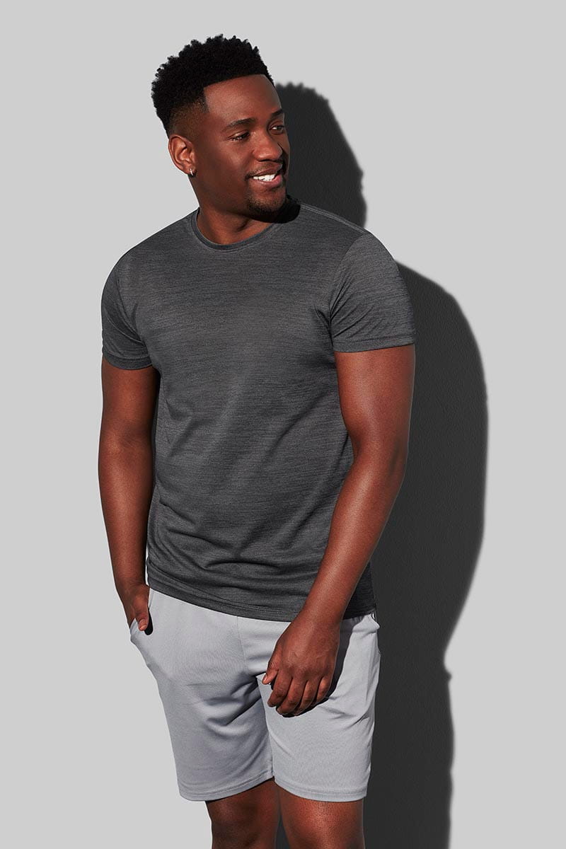 Intense Tech - Tee-shirt col rond pour hommes model 1