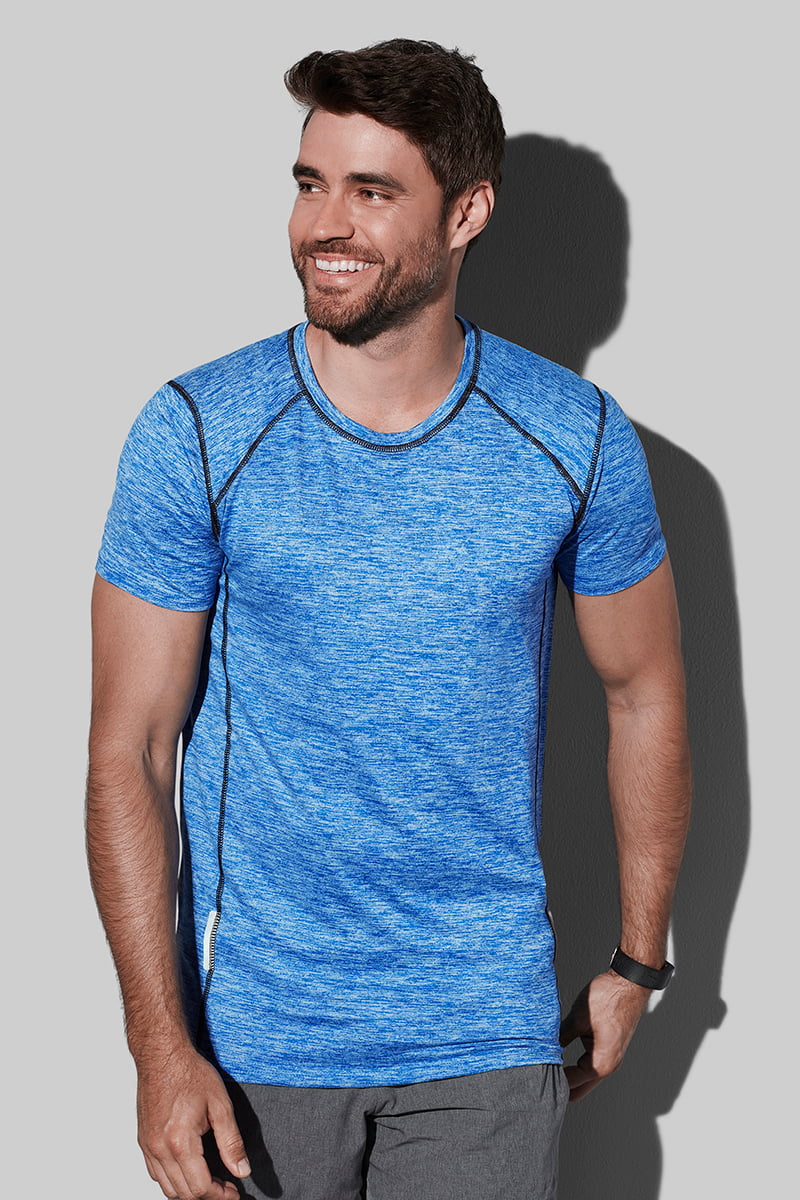 Recycled Sports-T Reflect - T-shirt de sport pour hommes model 1