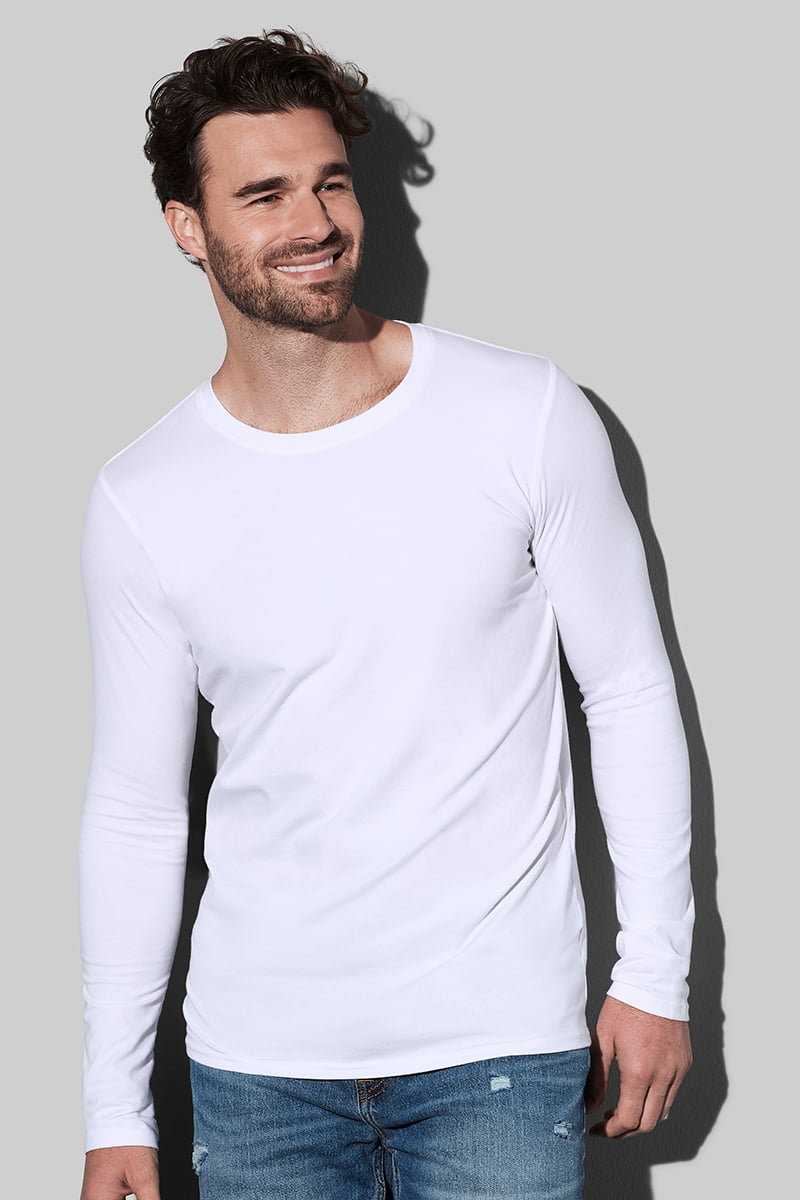 Clive Long Sleeve - T-shirt met lange mouwen voor mannen model 1