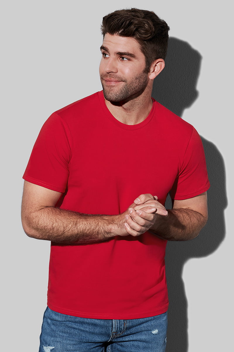 Clive Relaxed - T-shirt met ronde hals voor mannen model 1