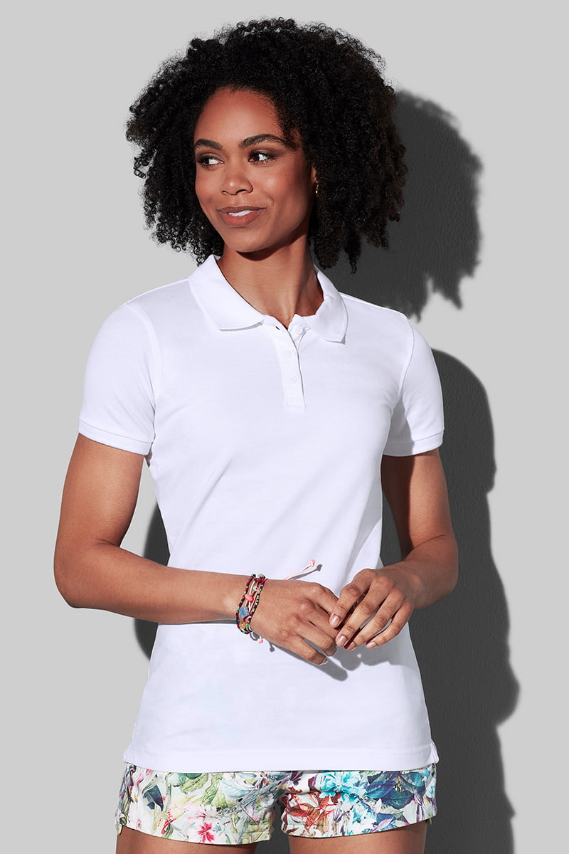 Claire Polo - Short sleeve polo shirt for women model 1