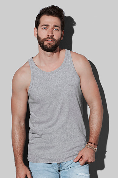 Sleeveless shirt for men