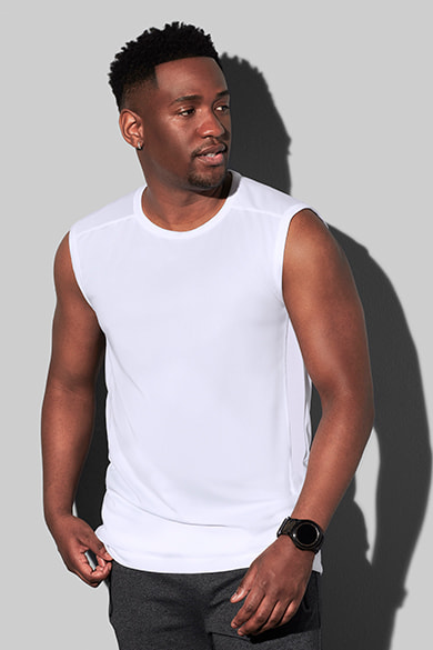 Sleeveless shirt for men