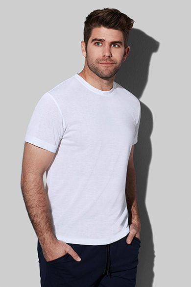 Crew neck T-shirt for men